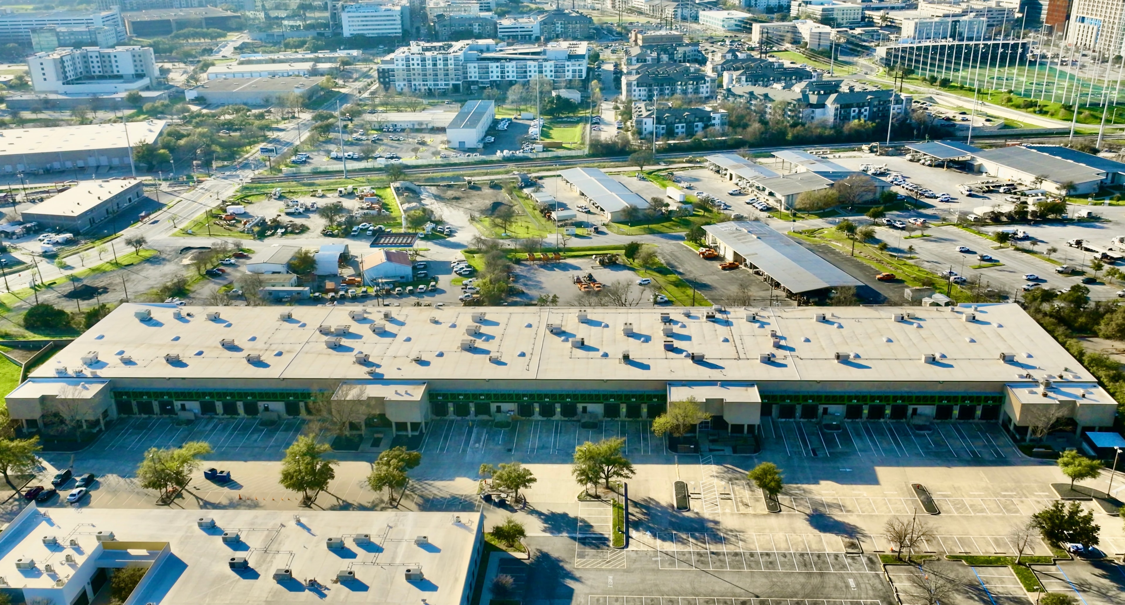 Exact Asset Connected Factory — aerial view