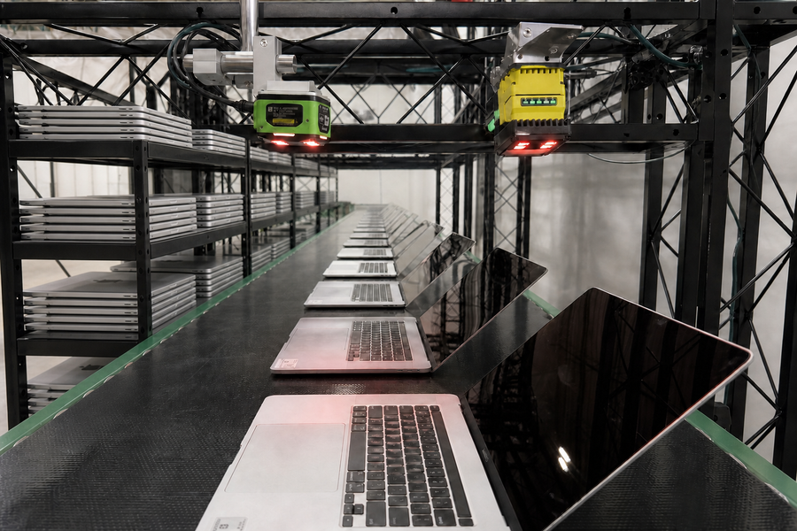 Proof of concept — robotics and machine vision on customer assets